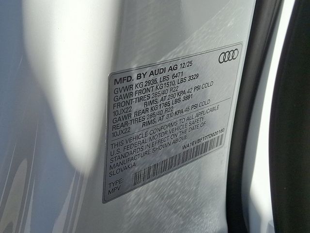 2026 Audi Q8 Premium Plus quattro - 22980107 - 20