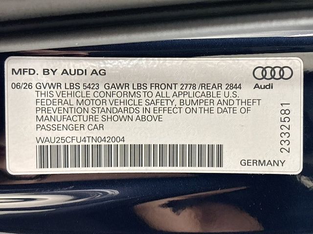 2026 Audi S5 Premium Plus 3.0 TFSI quattro - 23058164 - 25