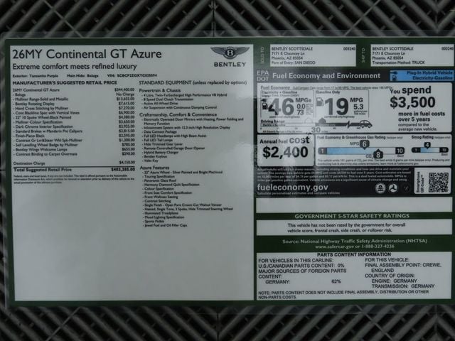 2026 Bentley Continental GT - 22946844 - 8