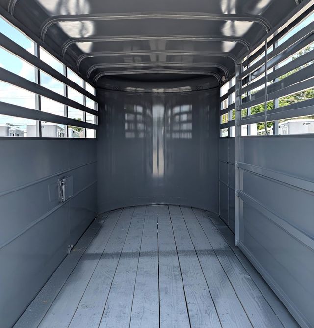 2026 Delta 16' Stock Trailer with 8' Cut Gate  - 23057334 - 6