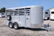 2026 Delta 16' Stock Trailer with 8' Cut Gate  - 23057349 - 0