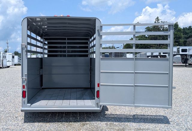 2026 Delta 16' Stock Trailer with 8' Cut Gate  - 23057349 - 4
