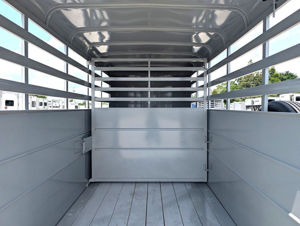 2026 Delta 16' Stock Trailer with 8' Cut Gate  - 23057349 - 5