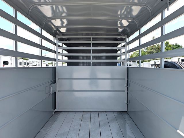 2026 Delta 16' Stock Trailer with 8' Cut Gate  - 23057349 - 5