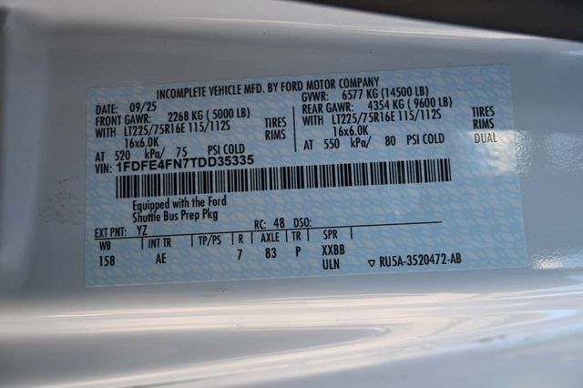 2026 Ford E-Series Cutaway E-450 SD TPSV Mobility Handicap Shuttle - 22983154 - 29