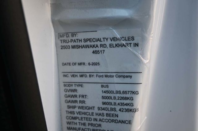 2026 Ford E-Series Cutaway E-450 SD TPSV Mobility Handicap Shuttle - 22983154 - 30