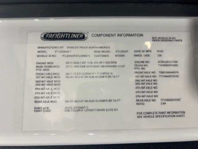 2026 Freightliner PT126SLP 2026 FREIGHTLINER CASCADIA SLEEPER - 22997431 - 20