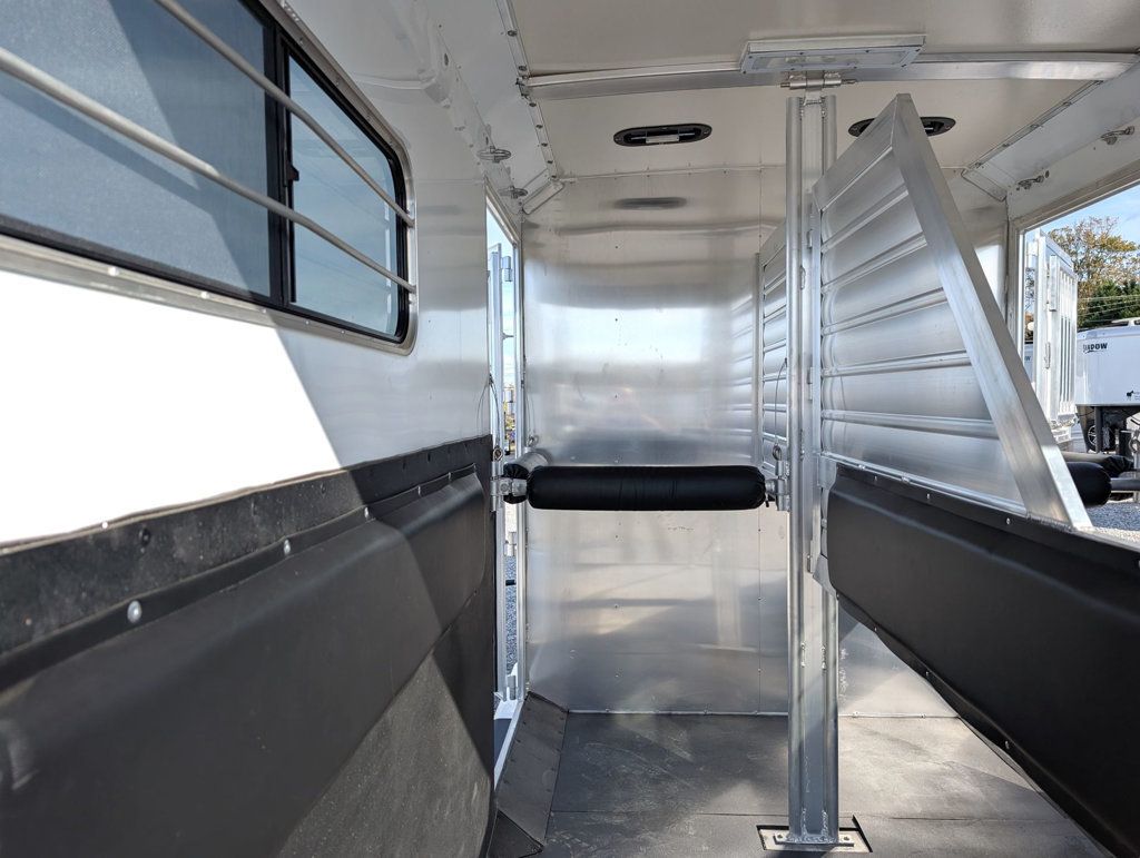 2026 Hart 2 Horse Straight Load GooseNeck with Smart Tack II  - 22945937 - 11