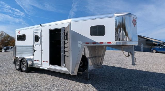 2026 Hart 2 Horse Straight Load GooseNeck with Smart Tack II  - 22945937 - 1