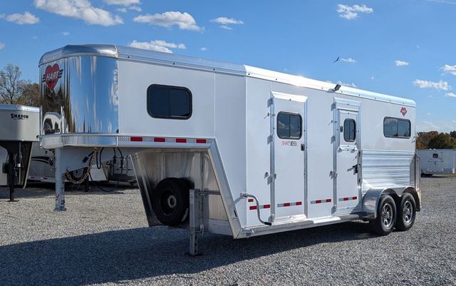 2026 Hart 2 Horse Straight Load GooseNeck with Smart Tack II  - 22945937 - 4