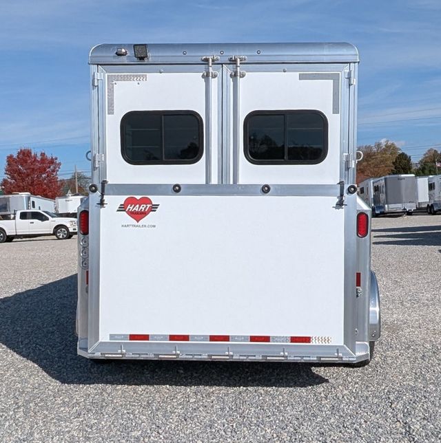 2026 Hart 2 Horse Straight Load GooseNeck with Smart Tack II  - 22945937 - 7