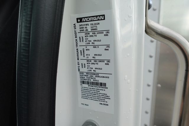 2026 HINO L6 (26ft Box Truck w/ Lift Gate) - 23024828 - 68