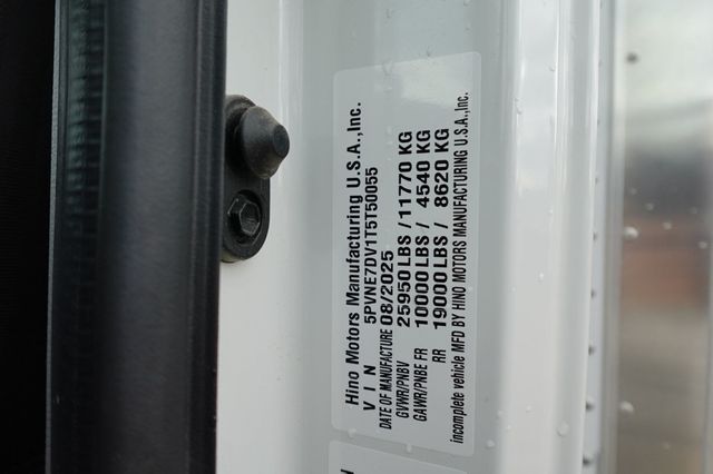 2026 HINO L6 (26ft Box Truck w/ Lift Gate) - 23024828 - 69
