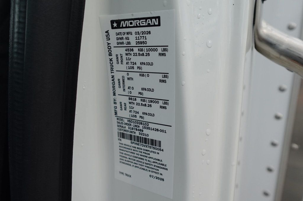 2026 HINO L6 (26ft Box Truck w/ Lift Gate) - 23024839 - 70