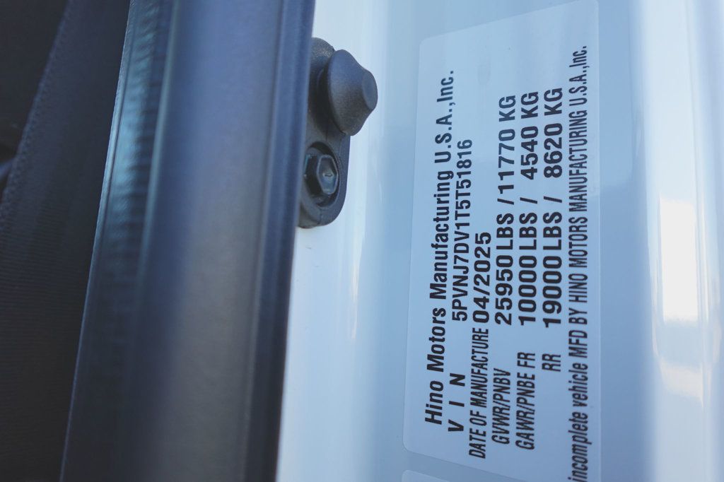 2026 HINO L6 (26ft Box w/ ICC Bumper) - 22974830 - 47