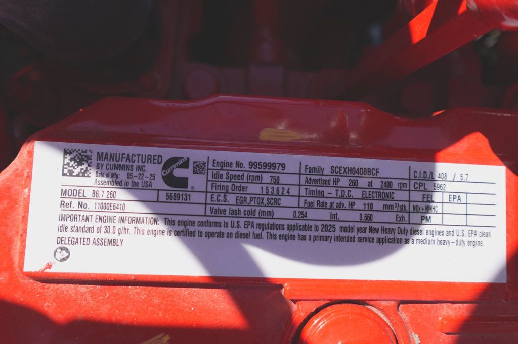 2026 HINO L6 (26ft Box w/ ICC Bumper) - 22989227 - 41