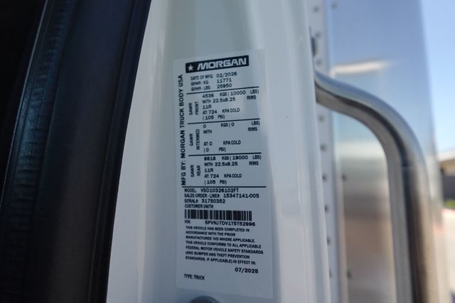 2026 HINO L6 (26ft Box with Lift Gate) - 23002934 - 69