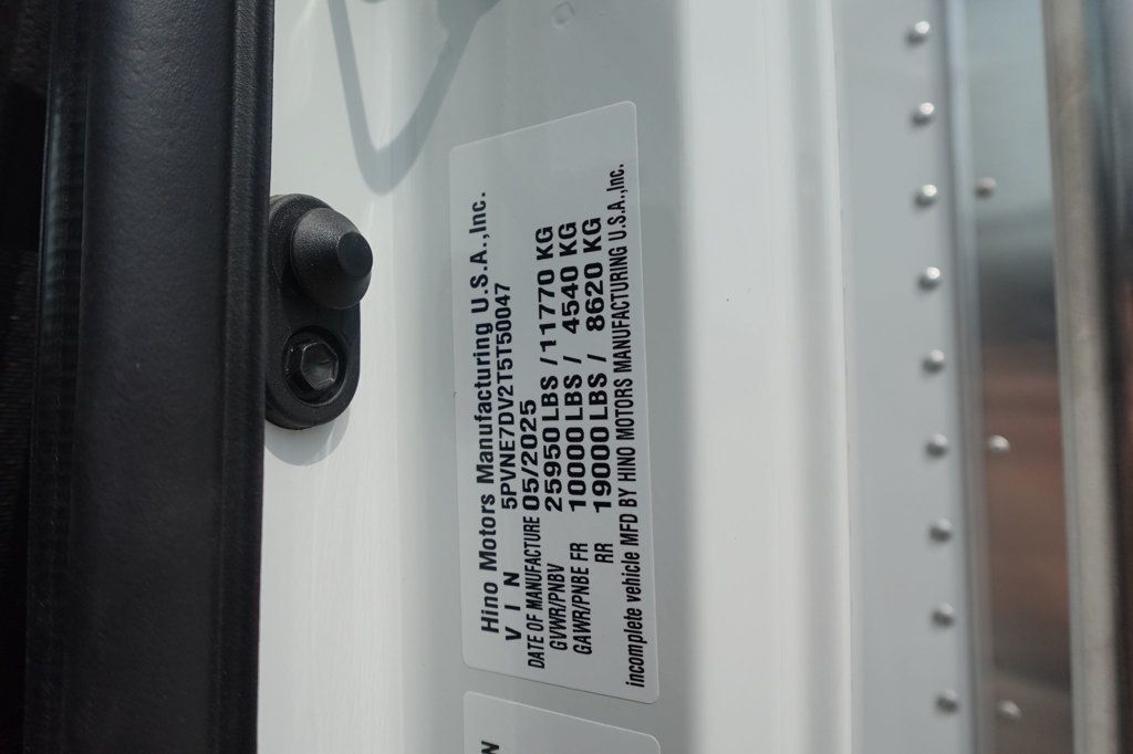 2026 HINO L6 (26ft Box w/ Lift Gate) - 22879811 - 60