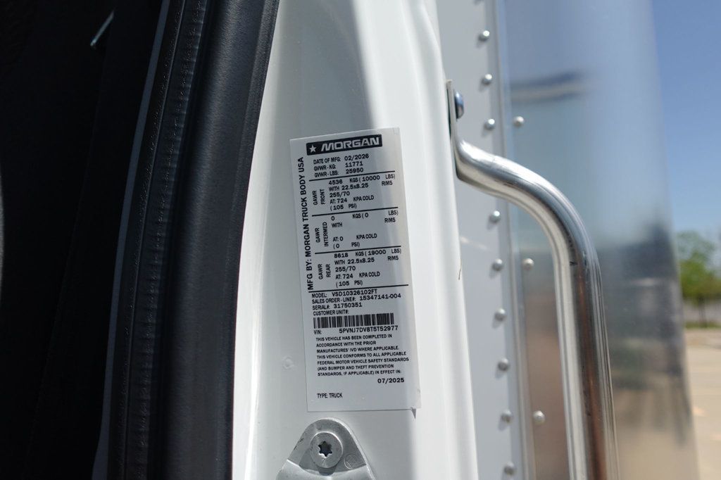 2026 HINO L6 (26ft Box w/ Lift Gate) - 23002931 - 65