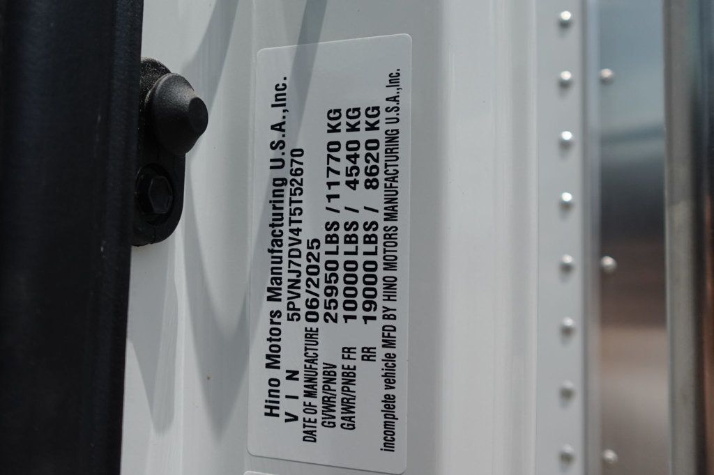 2026 HINO L6 (26ft Box w/ Lift Gate) - 23047969 - 74