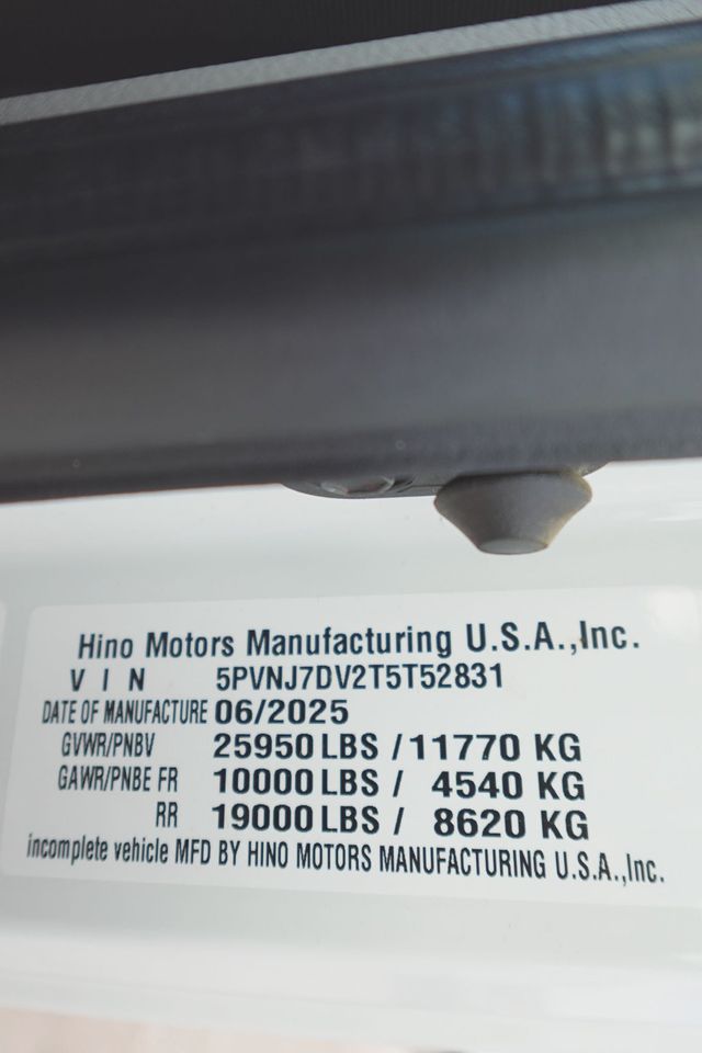 2026 HINO L6 (Chassis - Diesel) - 23016930 - 42