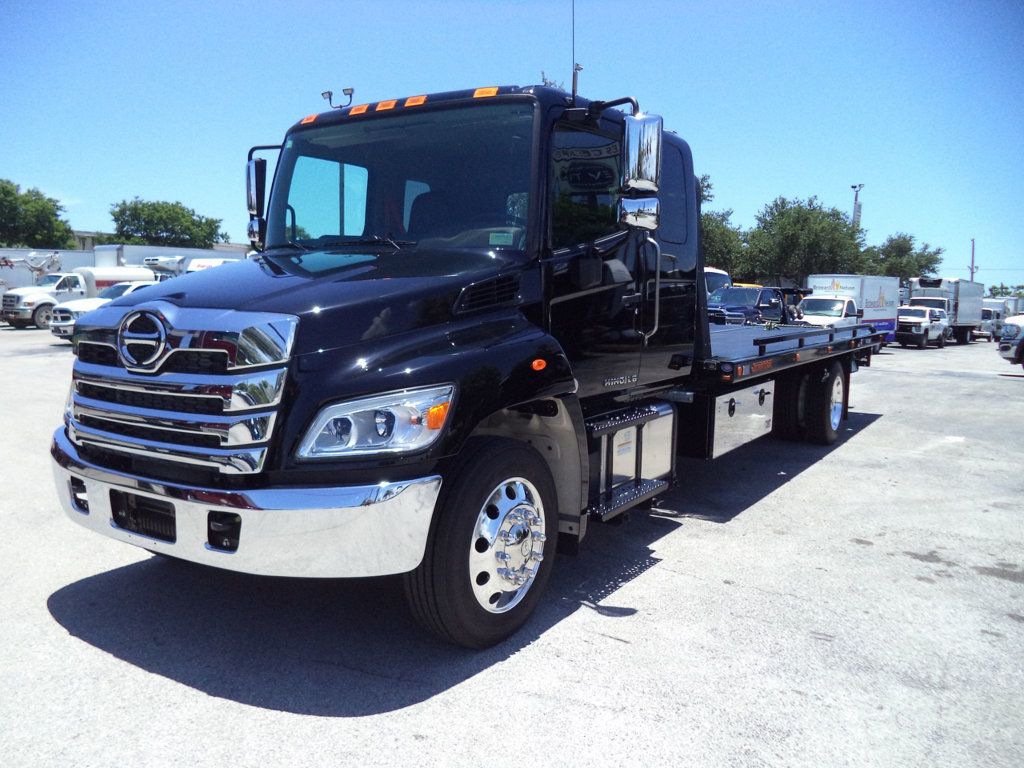 2026 HINO L6 w/ 22ft Jerr-Dan Rollback Tow Truck Low Pro Car Carrier - 23044116 - 1