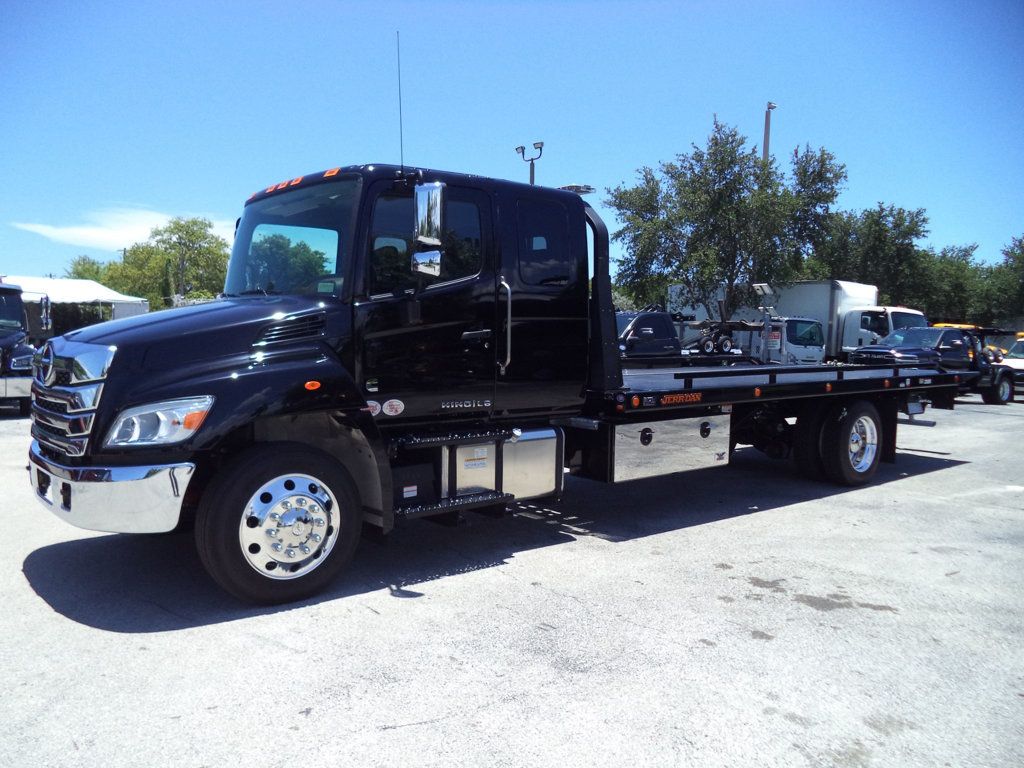 2026 HINO L6 w/ 22ft Jerr-Dan Rollback Tow Truck Low Pro Car Carrier - 23044116 - 2
