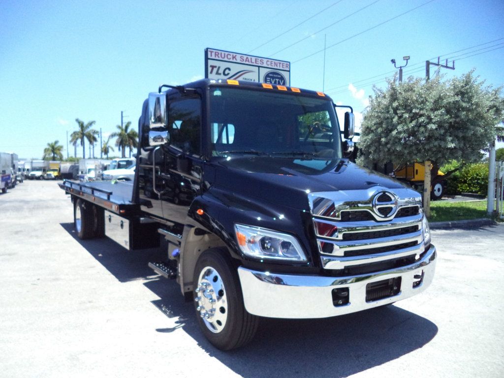2026 HINO L6 w/ 22ft Jerr-Dan Rollback Tow Truck Low Pro Car Carrier - 23044116 - 5