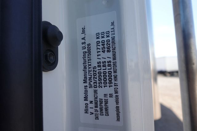 2026 HINO L6 - Extended Cab (26ft Box Truck) - 22828729 - 61