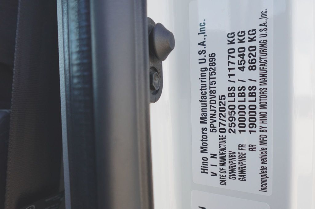 2026 HINO L6A (26ft Box Truck w/ ICC Bumper) - 23003278 - 47