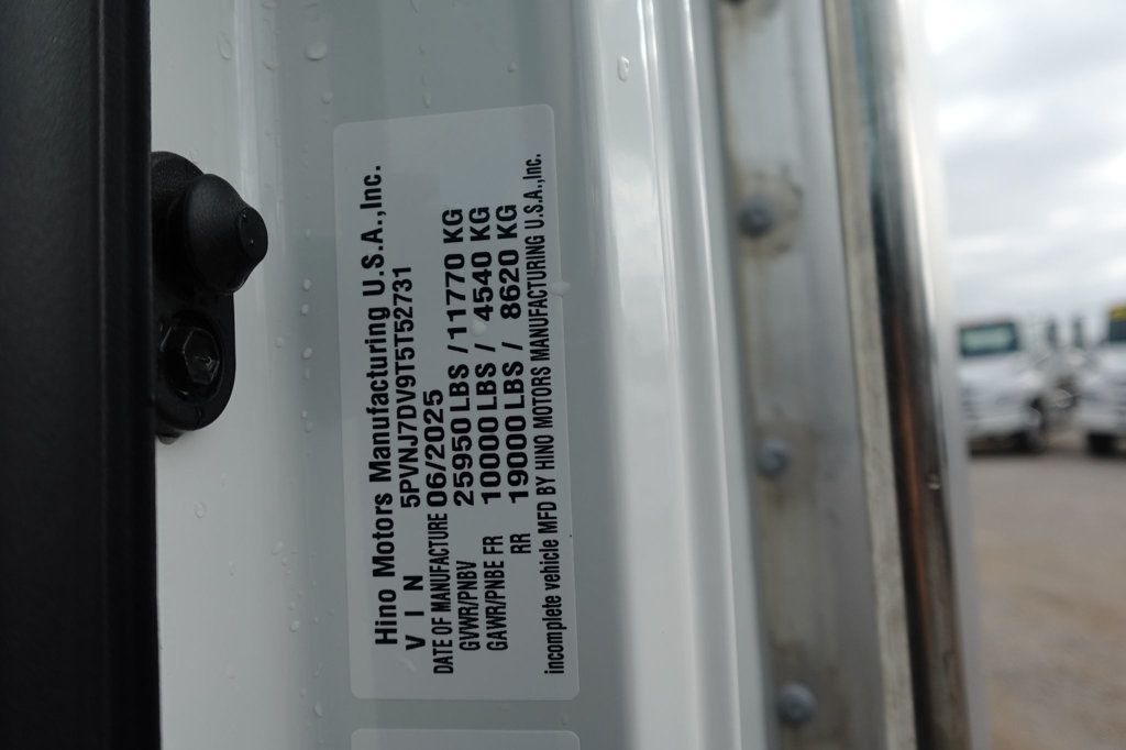 2026 HINO L6A (26ft Box Truck w/ ICC Bumper) - 23004598 - 62