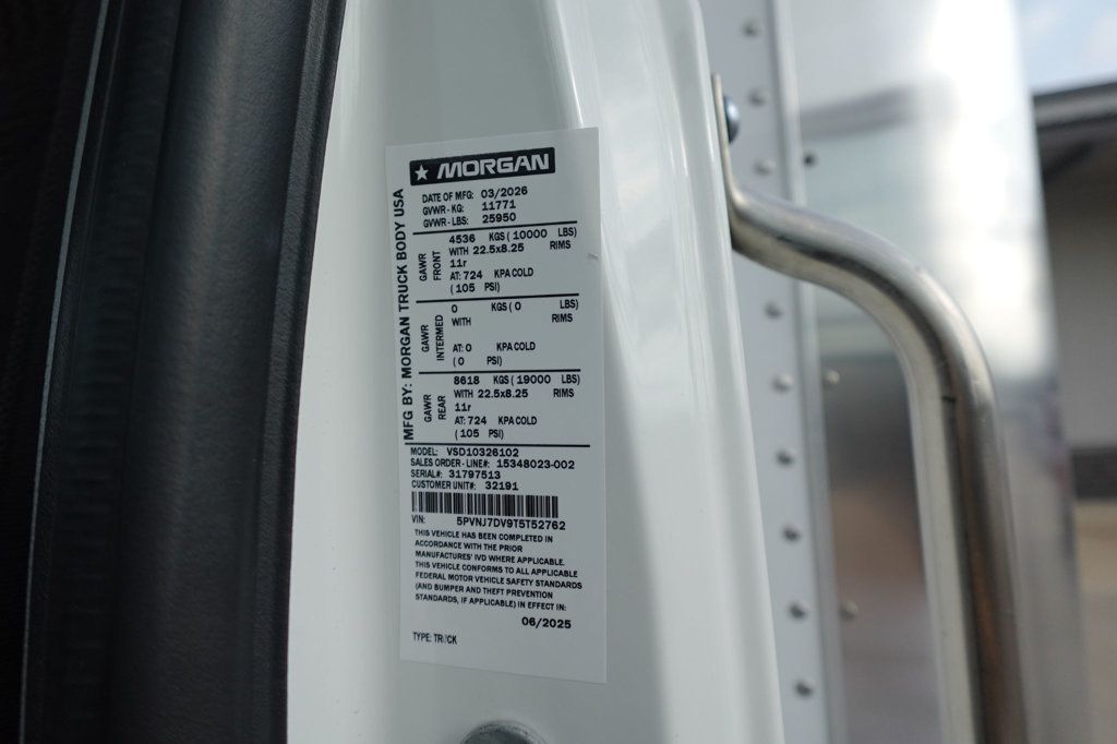 2026 HINO L6AA (26ft Box Truck w/ Lift Gate) - 23006190 - 71