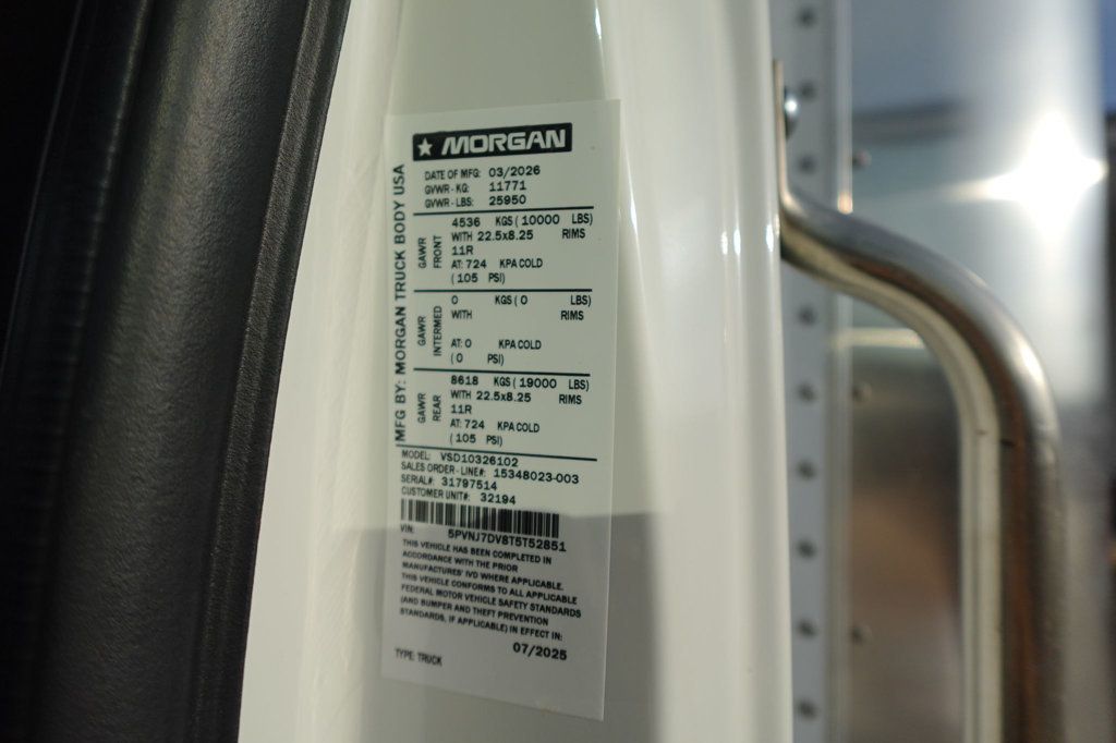 2026 HINO L6AA (26ft Box Truck w/ Lift Gate) - 23006192 - 73