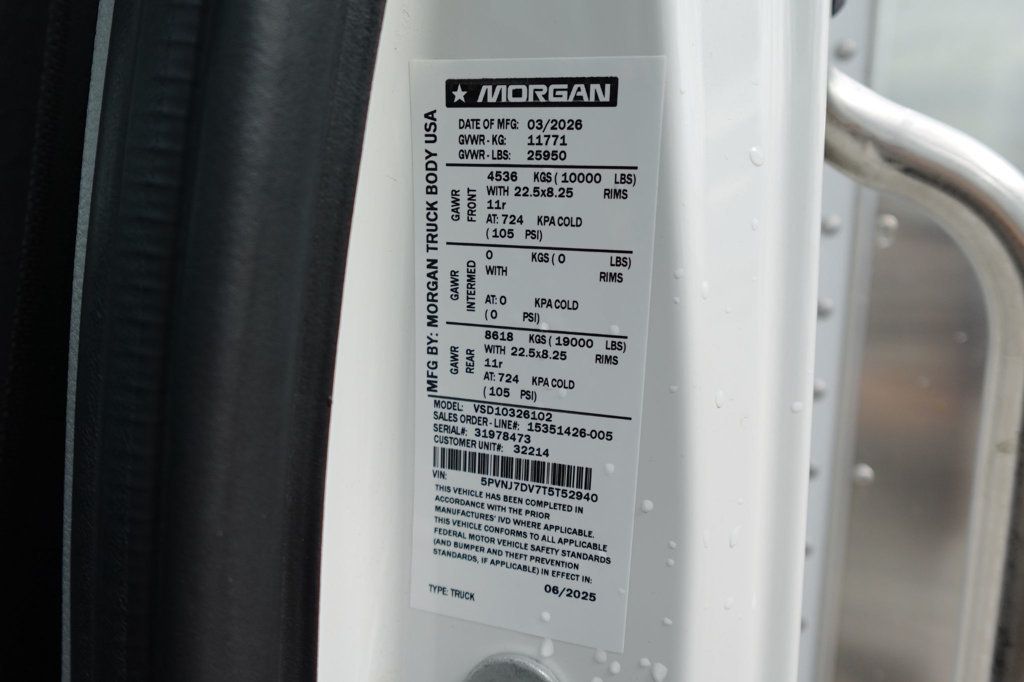 2026 HINO L6AA (26ft Box Truck w/ Lift Gate) - 23024825 - 70