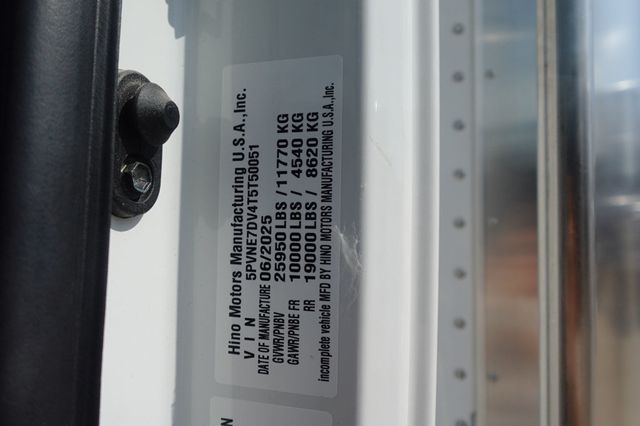 2026 HINO L6AA (26ft Box Truck w/ Lift Gate) - 23035850 - 64