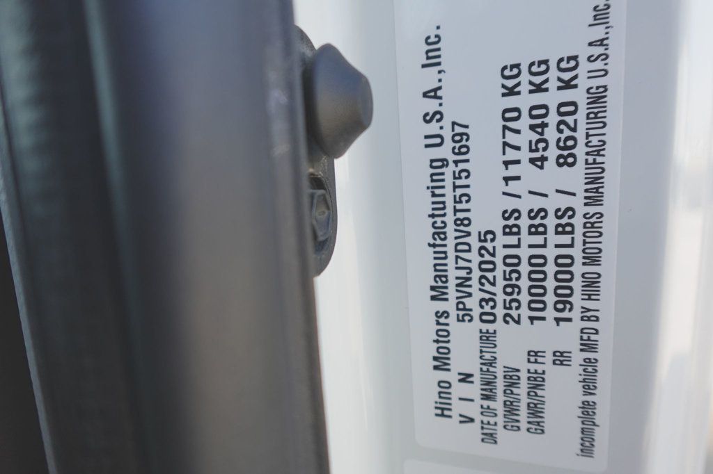 2026 HINO L6AA (26ft Box w/ ICC Bumper) - 23003264 - 47