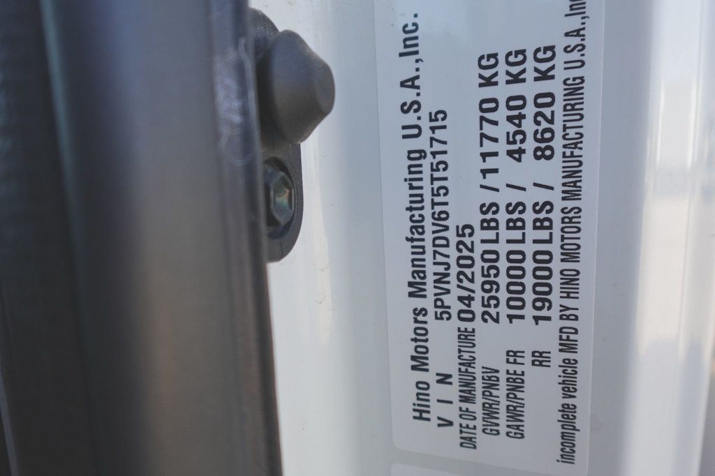 2026 HINO L6AA (26ft Box w/ ICC Bumper) - 23003270 - 47