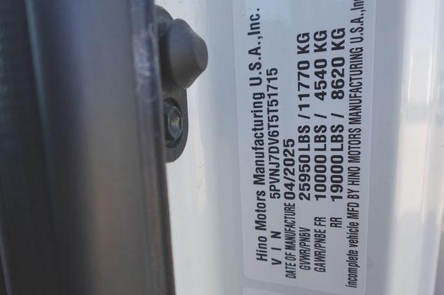 2026 HINO L6AA (26ft Box w/ ICC Bumper) - 23003270 - 47