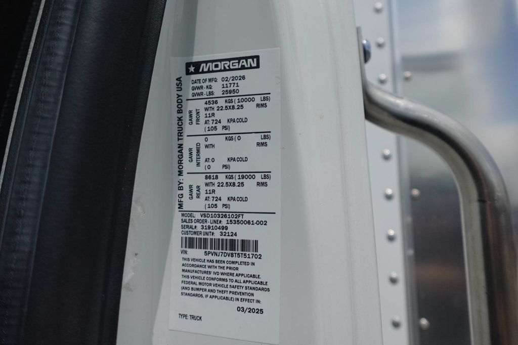 2026 HINO L6AA (26ft Box w/ ICC Bumper) - 23011406 - 60