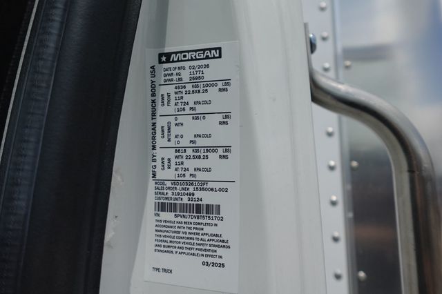 2026 HINO L6AA (26ft Box w/ ICC Bumper) - 23011406 - 60