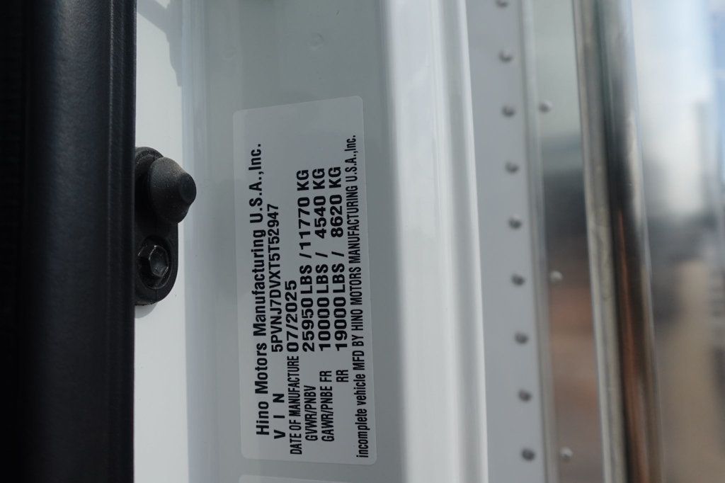 2026 HINO L6AA (26ft Box w/ Lift Gate) - 23035841 - 68