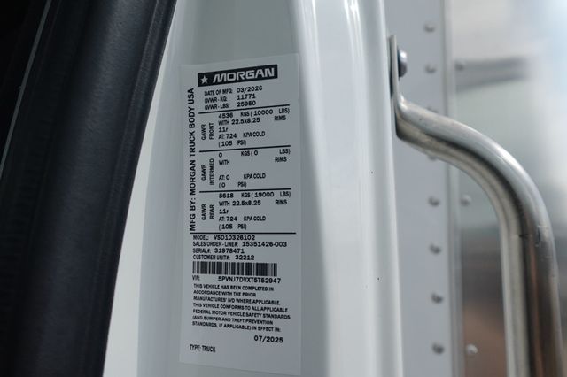 2026 HINO L6AA (26ft Box w/ Lift Gate) - 23035841 - 69