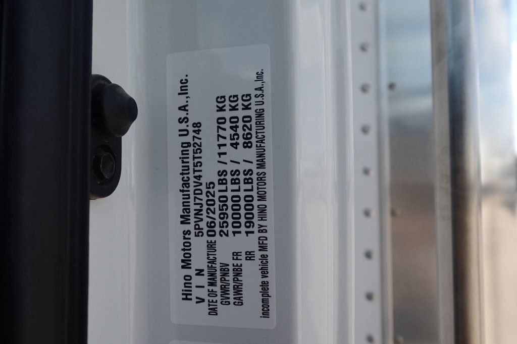 2026 HINO L6AA (26ft Box w/ Lift Gate) - 23039101 - 66