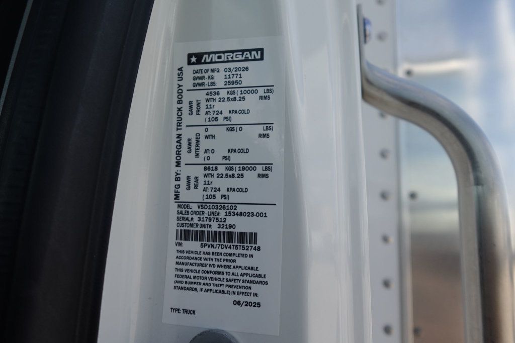 2026 HINO L6AA (26ft Box w/ Lift Gate) - 23039101 - 67