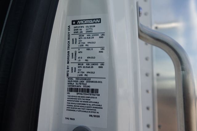 2026 HINO L6AA (26ft Box w/ Lift Gate) - 23039101 - 67
