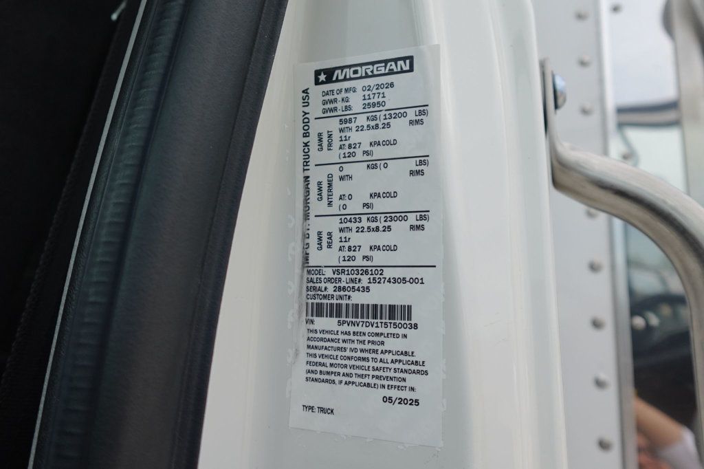 2026 HINO L7 - Derate (26ft Reefer Truck w/ ICC Bumper) - 23009738 - 70