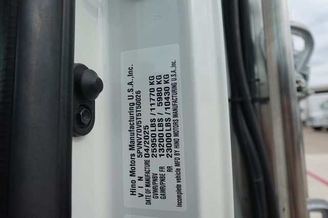 2026 HINO L7 - Derate (26ft Reefer with Lift Gate) - 22899443 - 79