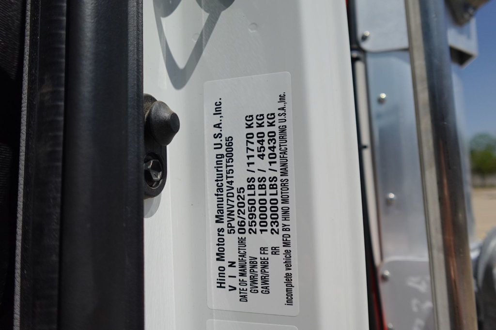 2026 HINO L7A - Derate (26ft Reefer Truck w/ Lift Gate & Ramp) - 23003306 - 69