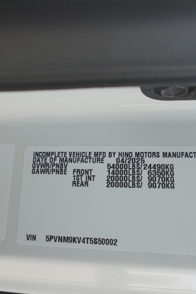 2026 HINO XL8 (24ft Flatbed Truck) - 22948571 - 52