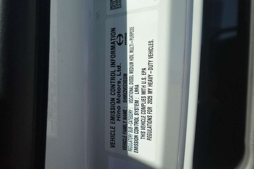 2026 HINO XL8 (24ft Flatbed w/ ICC Bumper) - 22948555 - 63